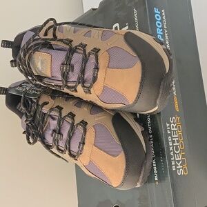 Men's Skechers Outdoor Waterproof SELMEN-ENAGO Tan Shoes